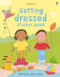 GETTING DRESSED STICKER BOOK | 9781409507833 | USBORNE