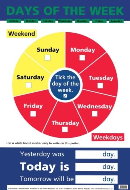 DAYS OF THE WEEK | 9780721755540 | SCHOFIELD