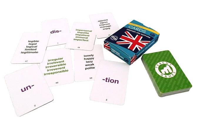 CARTAS PREFIXES AND SUFFIXES B2/C1 | 8437016506103 | TEACHY GAMES