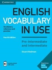 ENGLISH VOCABULARY IN USE PRE-INT AND INT +KEY 3 ED | 9781316628317 | STUART REDMAN/LYNDA EDWARDS