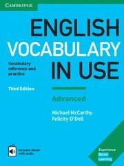 ENGLISH VOCABULARY IN USE ADVANCED+KEY 3 ED | 9781316630068 | MICHAEL MCCARTHY/FELICITY O'DELL