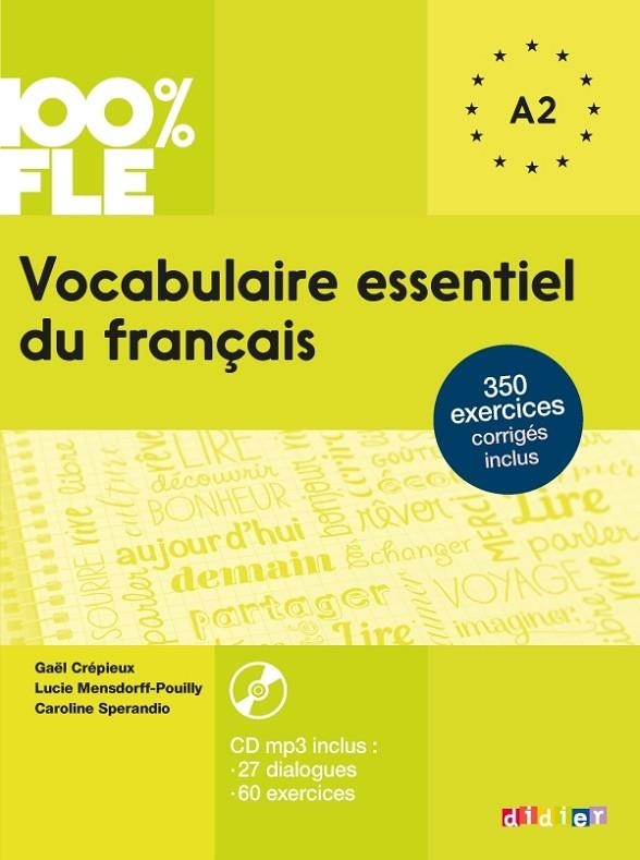 VOCABULAIRE ESSENTIEL A1/A2 LIVRE+CD | 9782278083404