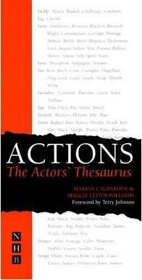 ACTIONS: THE ACTOR'S THESAURUS | 9781854596741 | MARINA CALDERONE