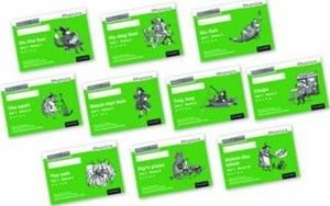READ WRITE INC. PHONICS: BLACK AND WHITE GREEN SET 1 STORYBOOKS MIXED PACK OF 10 | 9780198372516 | GILL MUNTON