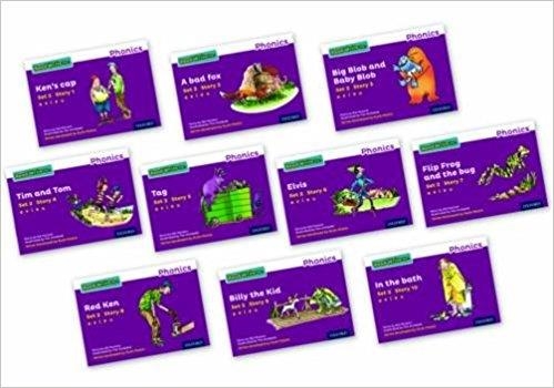 READ WRITE INC. PHONICS: PURPLE SET 2 STORYBOOKS MIXED PACK OF 10 | 9780198371489 | GILL MUNTON