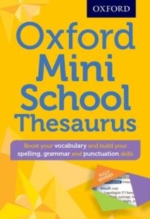 OXFORD MINI SCHOOL THESAURUS | 9780192747099 | OXFORD UNIVERSITY PRESS
