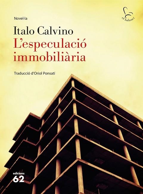 L'ESPECULACIÓ IMMOBILIÀRIA | 9788429775792 | Calvino, Italo