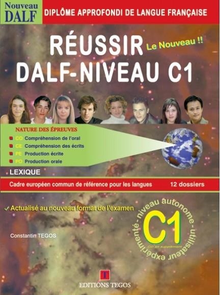RÉUSSIR DALF C1 - LIVRE + CORRIGES + 2CD | 9789608268135