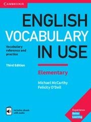 ENGLISH VOCABULARY IN USE ELEMENTARY 3E+KEY+ONLINE | 9781316631522 | MICHAEL MCCARTHY/FELICITY O'DELL