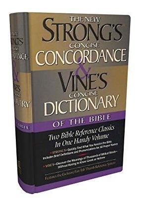 STRONG'S CONCISE CONCORDANCE AND VINE'S CONCISE DICTIONARY OF THE BIBLE | 9780785242550 | JAMES STRONG
