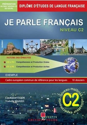 JE PARLE FRANÇAIS DALF C2 – LIVRE + CORRIGES + 3CD | 9789608268272