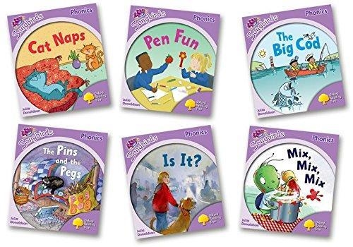 OXFORD READING TREE: LEVEL 1+: MORE SONGBIRDS PHONICS : PACK (6 BOOKS, 1 OF EACH TITLE) | 9780198387992 | JULIA DONALDSON