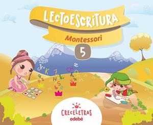 CUAD LECTOESCRITURA 5 MONTESSORI (CAS) | 9788468332437 | Edebé, Obra Colectiva