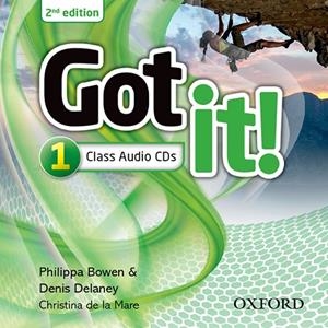 GOT IT! PLUS 2E 1 CLASS CD'S | 9780194463447 | BOWEN, PHILIPPA/DELANEY, DENIS/DE LA MARE, CHRISTINA