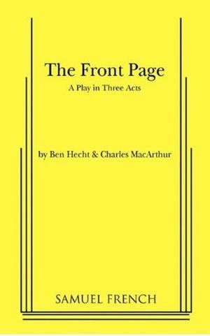 THE FRONT PAGE | 9780573609121 | BEN HECHT