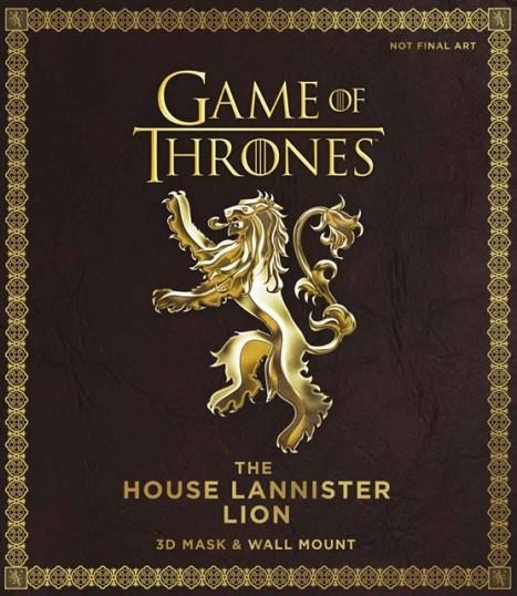 GAME OF THRONES - THE HOUSE LANNISTER LION | 9781780977799 | STEVE WINTERCROFT
