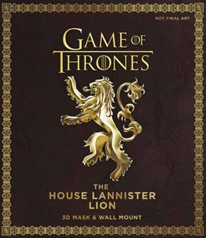 GAME OF THRONES - THE HOUSE LANNISTER LION | 9781780977799 | STEVE WINTERCROFT