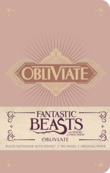 FANTASTIC BEASTS: OBLIVIATE POCKET JOURNAL | 9781608879472 | INSIGHT EDITIONS