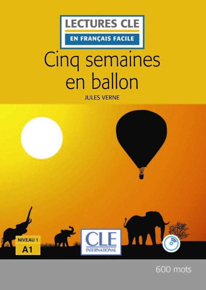 CINQ SEMAINES EN BALLON+CD 2ºEDI | 9782090318722 | JACQUES PÉCHEUR