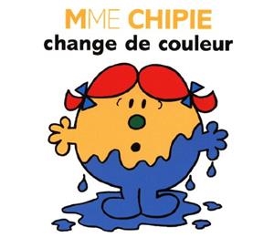 MME CHIPIE CHANGE DE COULEUR | 9782012249097 | ROGER HARGREAVES