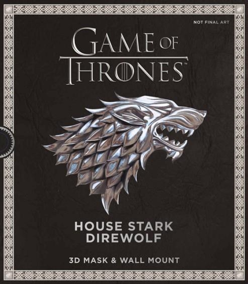 GAME OF THRONES - THE HOUSE STARK DIREWOLF | 9781780977782