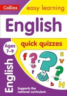 ENGLISH QUICK QUIZZES: AGES 7-9 | 9780008212636 | COLLINS UK