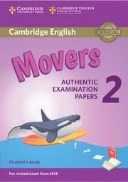 YLE CAMBRIDGE MOVERS EXAM 2 (2018) SB | 9781316636244