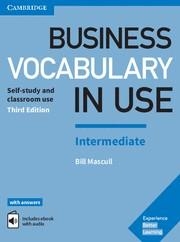 BUSINESS VOCABULARY IN USE 3ED INT KEY/EBOOK | 9781316629970 | BILL MASCULL