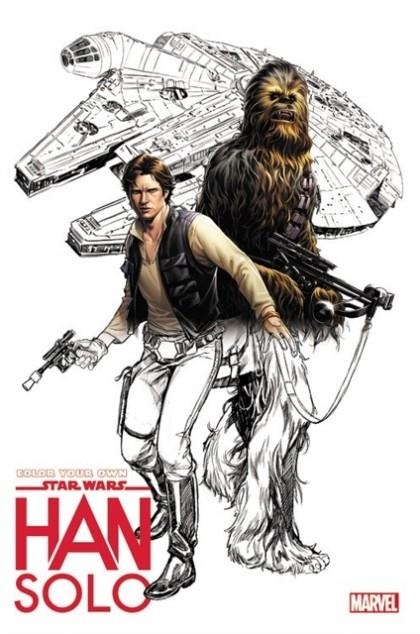 COLOR YOUR OWN STAR WARS: HAN SOLO | 9781302912093 | VARIOUS