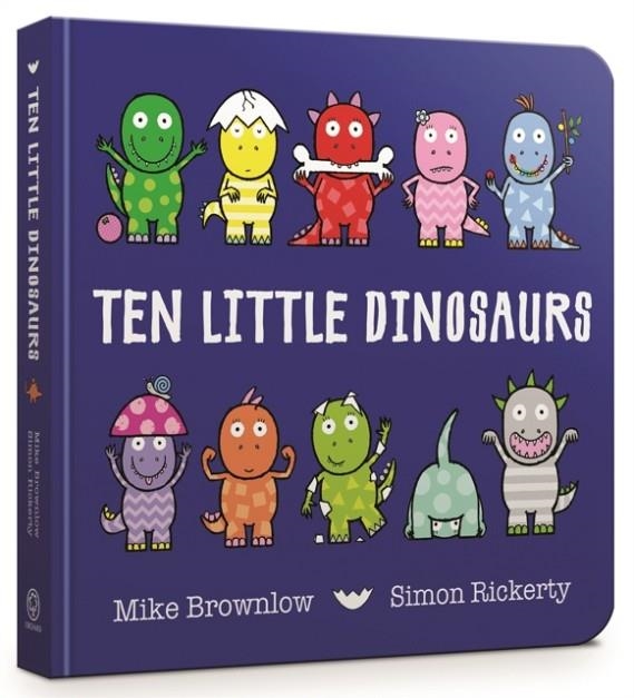 TEN LITTLE DINOSAURS | 9781408346464 | MIKE BROWNLOW