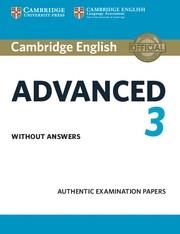 CAE CAMBRIDGE CAE PRACTICE TESTS 3 SB NO KEY | 9781108431200 | DESCONOCIDO