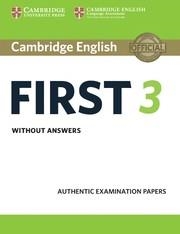 FC CAMBRIDGE FCE PRACTICE TESTS 3 SB NO KEY | 9781108433723 | DESCONOCIDO