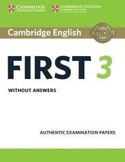 FC CAMBRIDGE FCE PRACTICE TESTS 3 SB NO KEY | 9781108433723 | DESCONOCIDO
