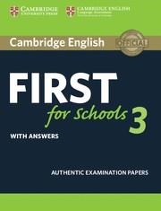 FC CAMBRIDGE FIRST SCHOOLS 3 SB/KEY | 9781108433785 | DESCONOCIDO