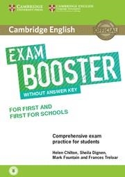 FC CAMBRIDGE ENGLISH EXAM BOOSTER FOR FIRST AND FIRST FOR SCHOOLS WITHOUT ANSWER KE | 9781316641750 | HELEN CHILTON