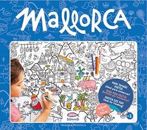 MAPA PER COLOREJAR MALLORCA | 9788484787990 | Miyashiro, Laura;Bussetti, Giuditta