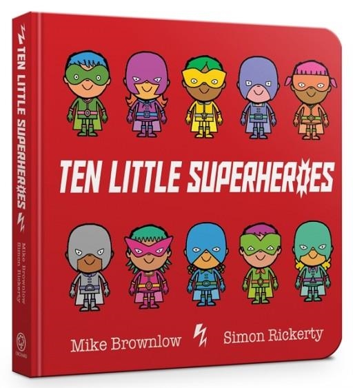 TEN LITTLE SUPERHEROES | 9781408354384 | MIKE BROWNLOW