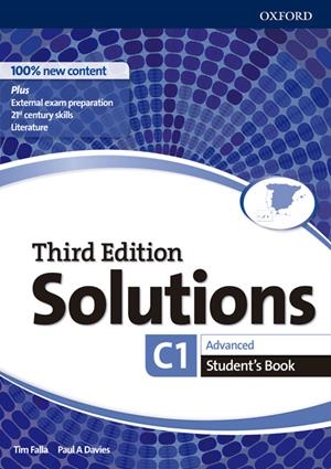 SOLUTIONS 3RD EDITION ADVANCED. STUDENT'S BOOK | 9780194523677