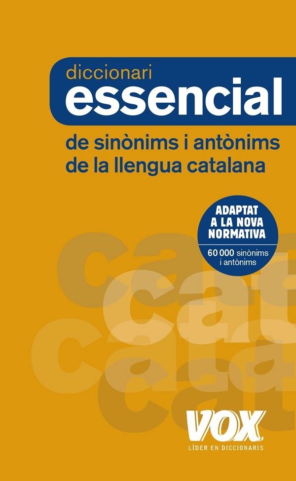 DICCIONARI ESSENCIAL DE SINÒNIMS I ANTÒNIMS | 9788499742373 | LAROUSSE EDITORIAL