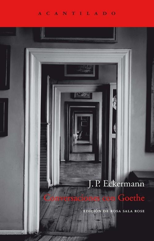 Conversaciones con Goethe | 9788496489295 | Eckermann, J.P.