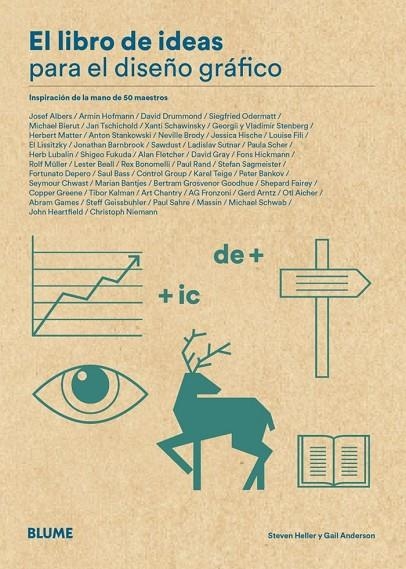 Libro de ideas para el diseño gráfico | 9788498018844 | Heller, Steven;Anderson, Gail