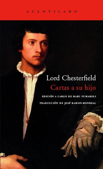 Cartas a su hijo | 9788496489400 | Lord Chesterfield