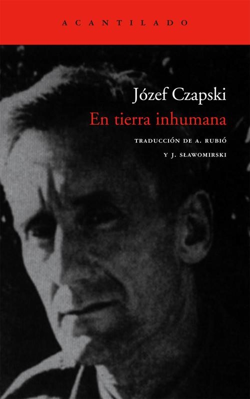 En tierra inhumana | 9788496834415 | Czapski, Józef