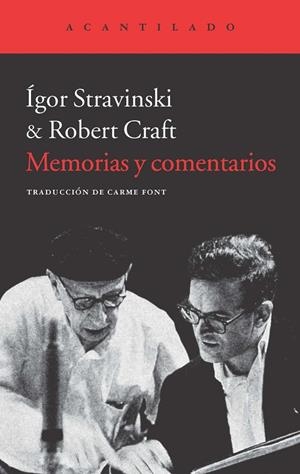 Memorias y comentarios | 9788415689669 | Stravinski, Igor;Craft, Robert
