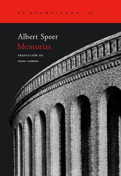 Memorias | 9788495359438 | Speer, Albert