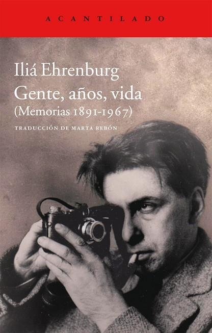 Gente, años, vida | 9788416011063 | Ehrenburg, Iliá