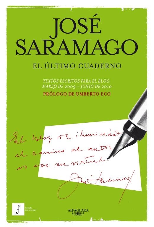 El último cuaderno | 9788420406596 | Saramago, José