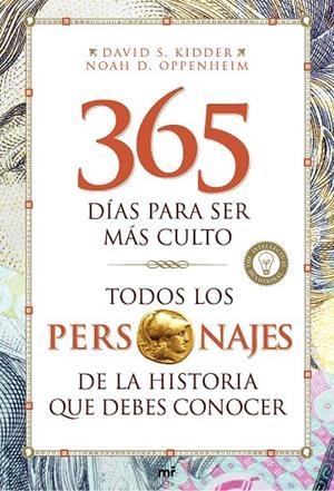Todos los personajes de la historia que debes conocer. 365 días para ser más cul | 9788427041189 | Kidder, David S.;Oppenheim, Noah D.