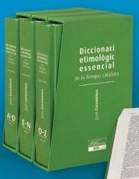 Diccionari etimològic essencial de la llengua catalana | 9788415642220 | Coromines i Vigneaux, Joan