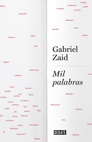 Mil palabras | 9788499928517 | Zaid, Gabriel